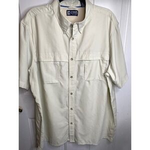 Chaps Men's Shirt Short Sleeve Size XL